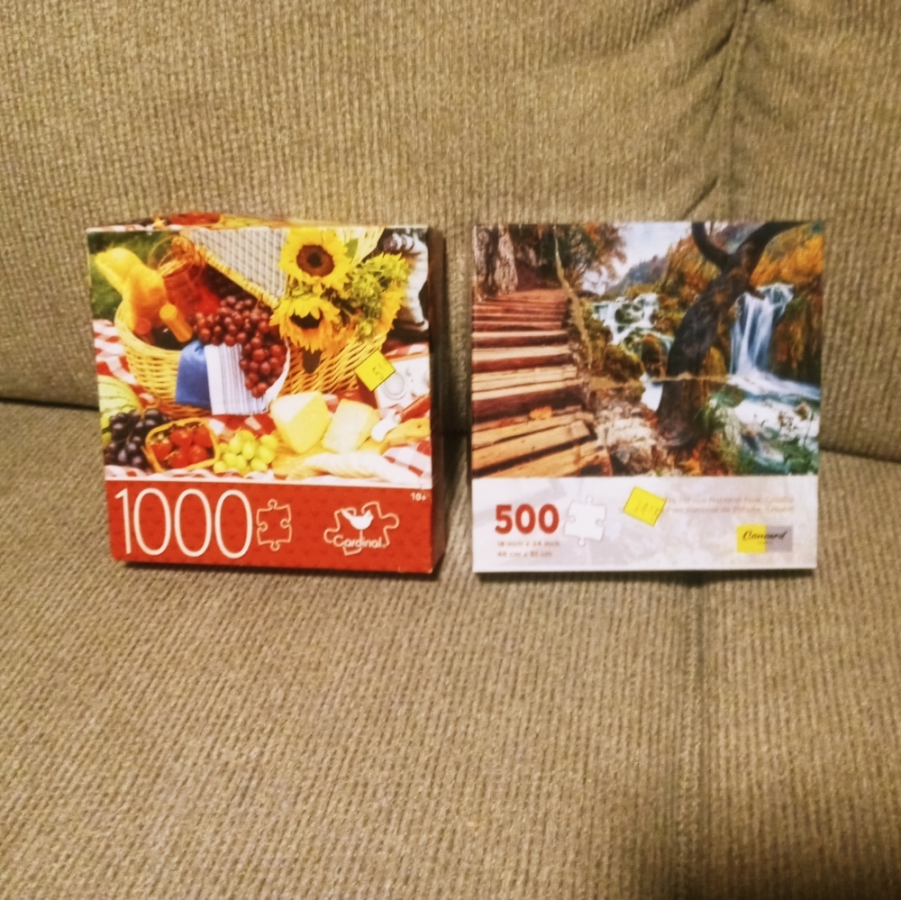 Colorful Jigsaw Puzzle Set